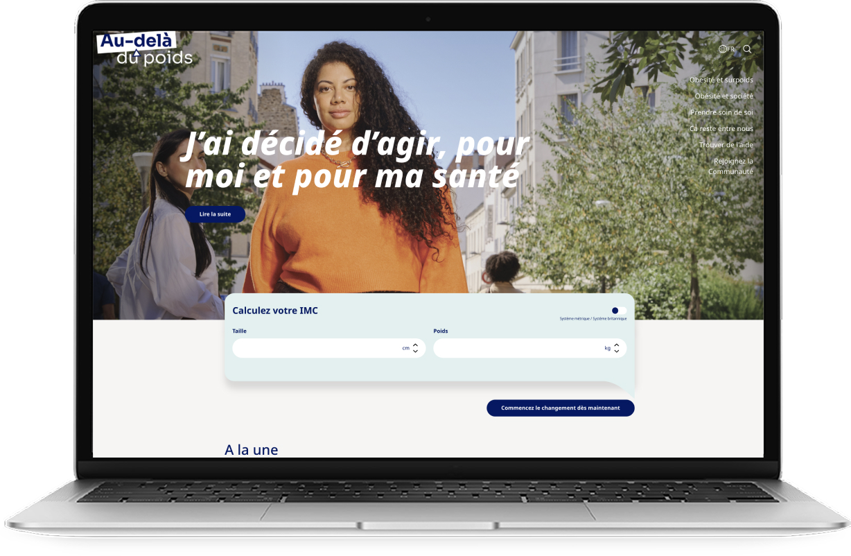 J'ai décidé d'agir pour moi et pour ma santé